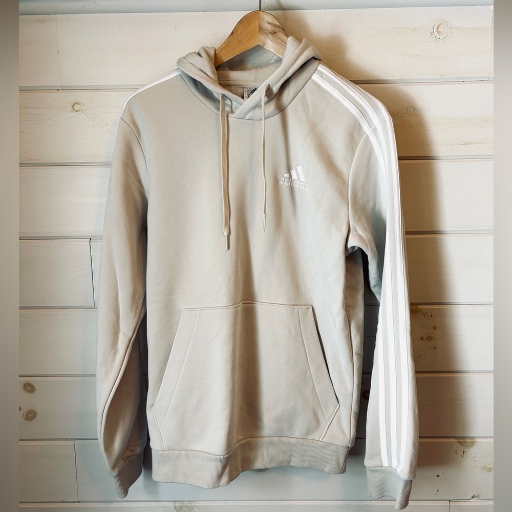 Adidas Essentials 3-stripe Hoodie, NWT